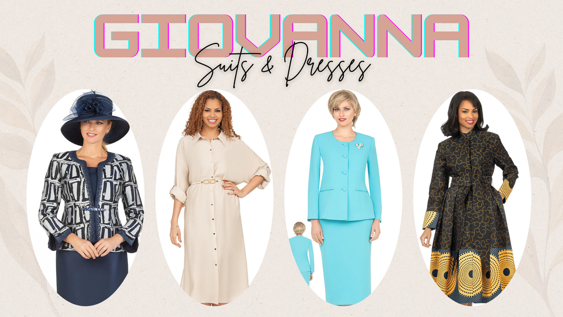 Inspiration Behind Giovanna Designs: Giovanna Church Suits and Dresses Collection.