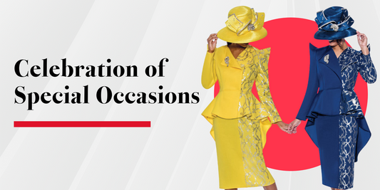 Celebration of Special Occasions:- Choose attractive GMI Church Suits for your church event.