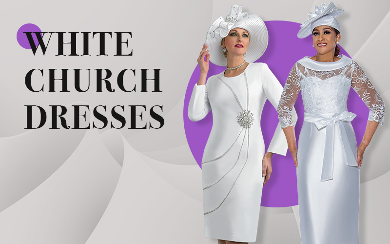 White Church Dresses Church Suits Fast
