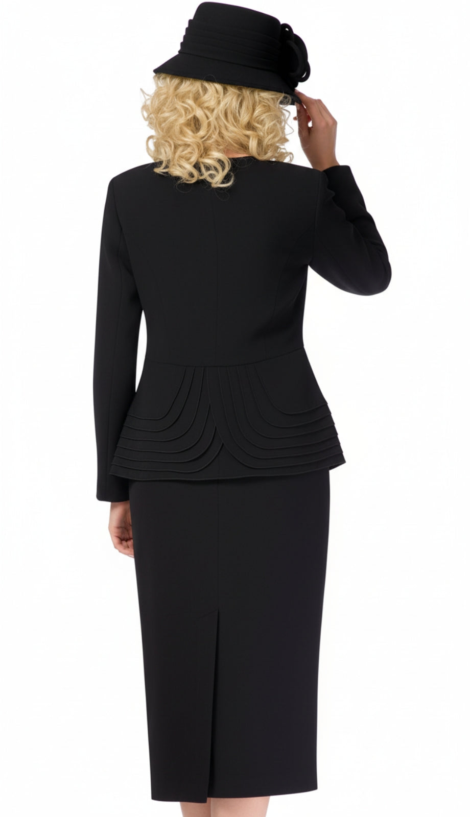 Giovanna 0902-NVY Church Suit