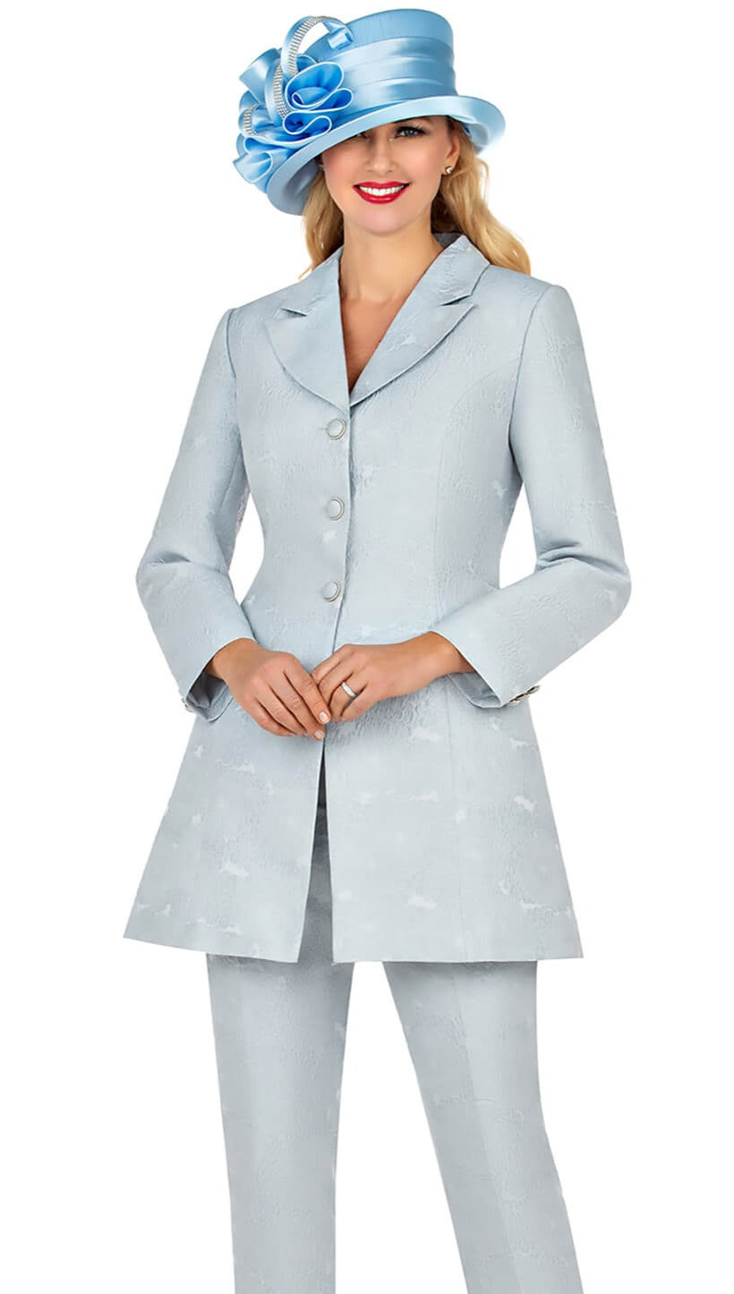 Giovanna 0968-SLV Church Suit