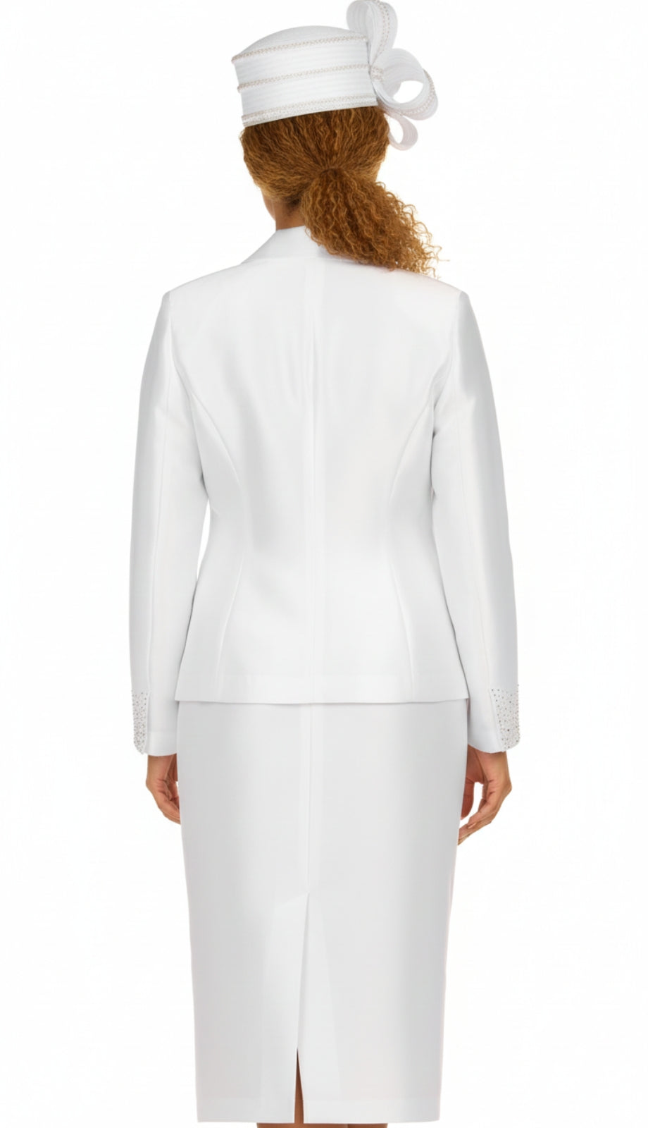 Giovanna 0979-WHT Church Suit