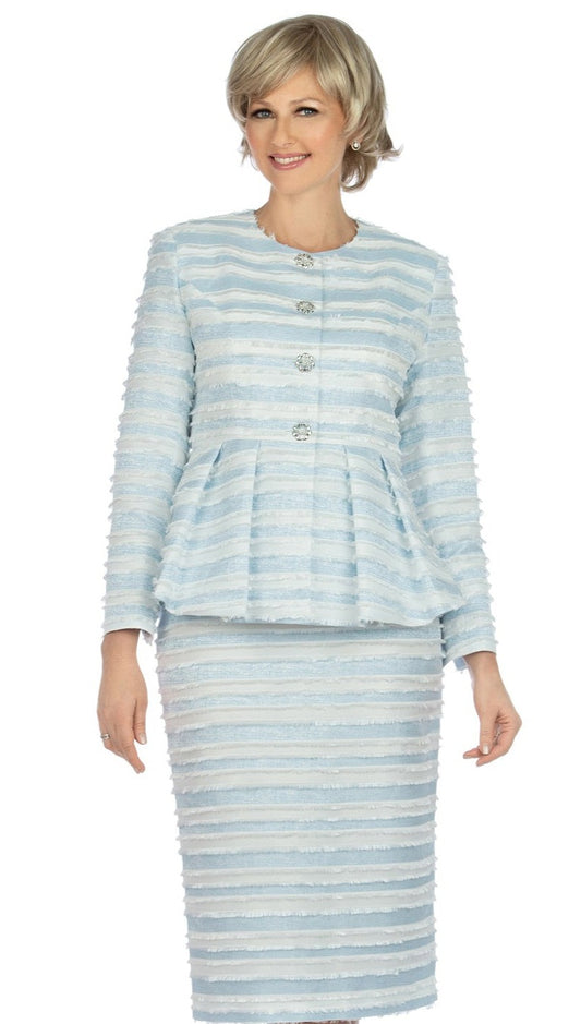 Giovanna G1126-WB Church Suit