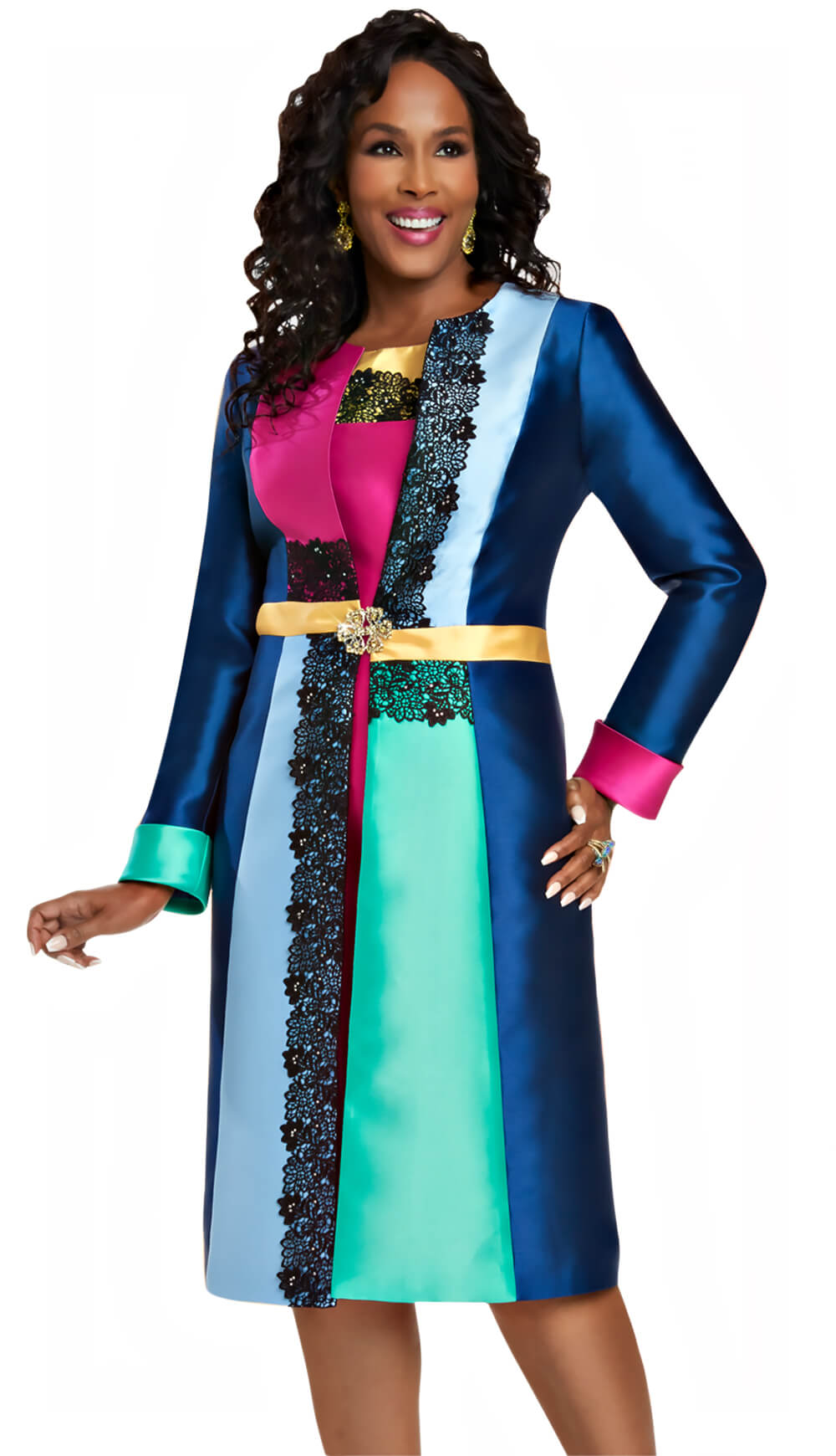 Donna Vinci 12047-IH Church Dress