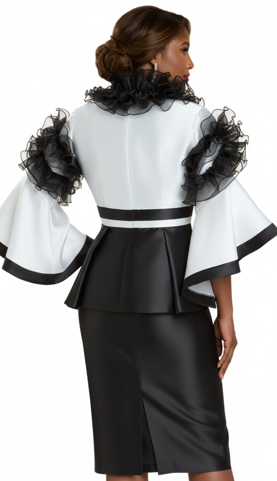 Donna Vinci 12165-WHT Church Suit