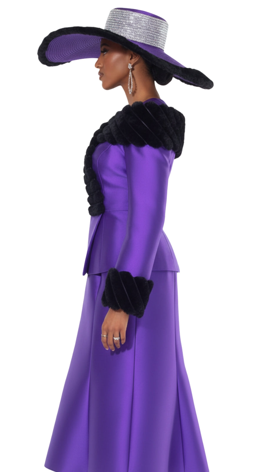 Donna Vinci 12222-PWB Church Suit