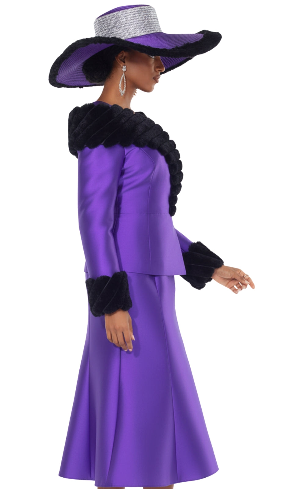 Donna Vinci 12222-PWB Church Suit