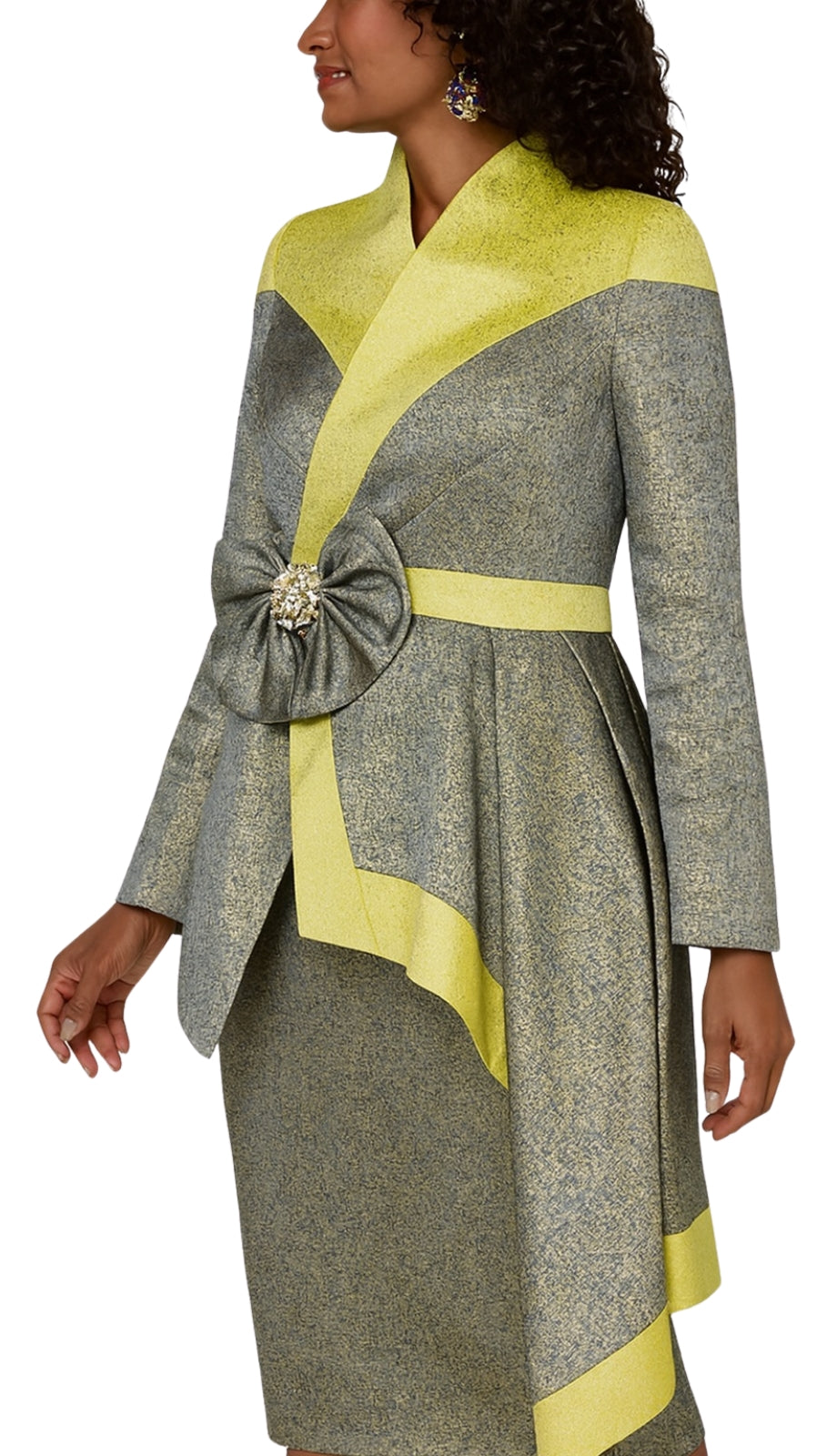 Donna Vinci 12226-QS Church Suit