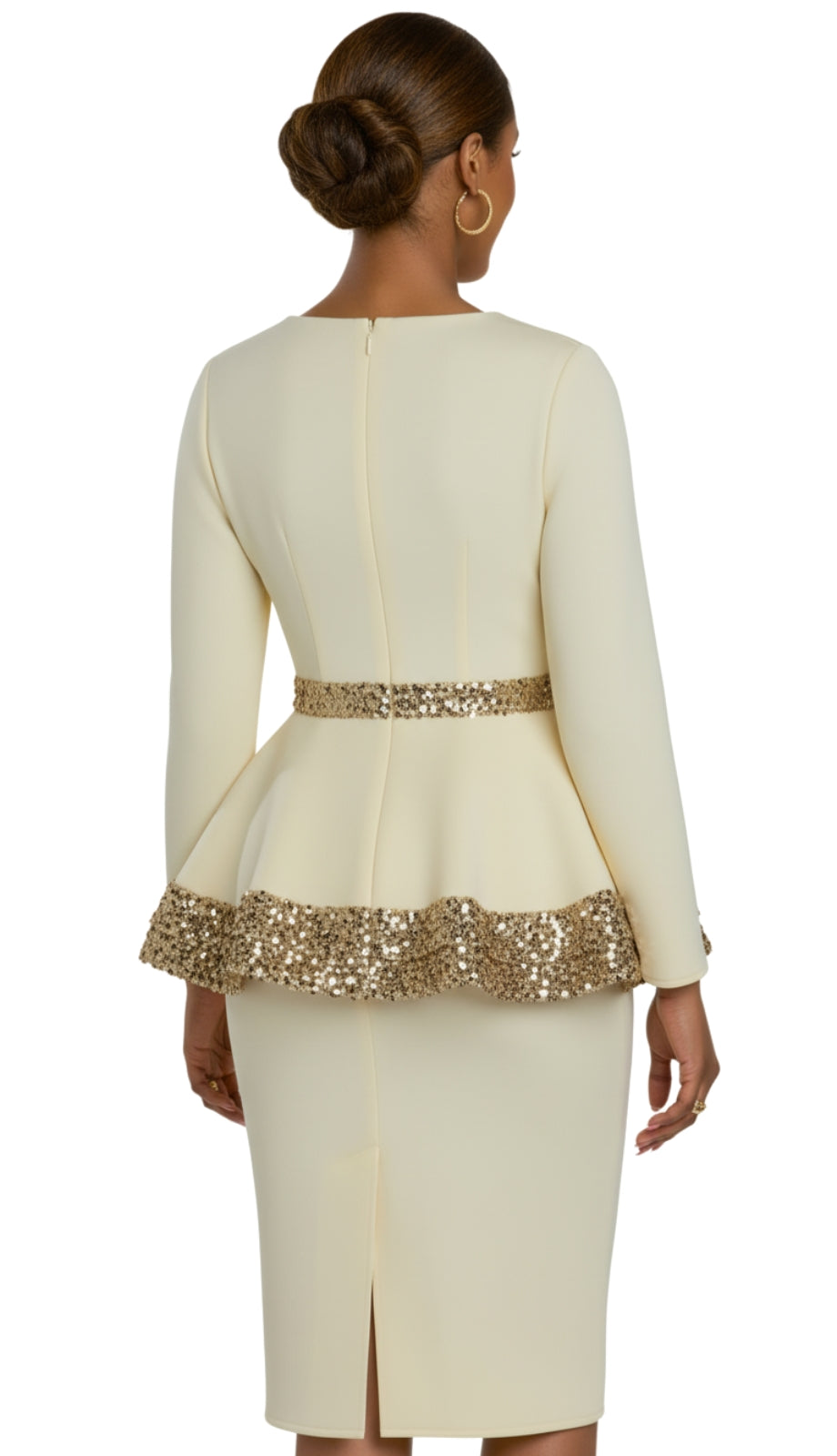 Donna Vinci 12231-BTR Church Suit