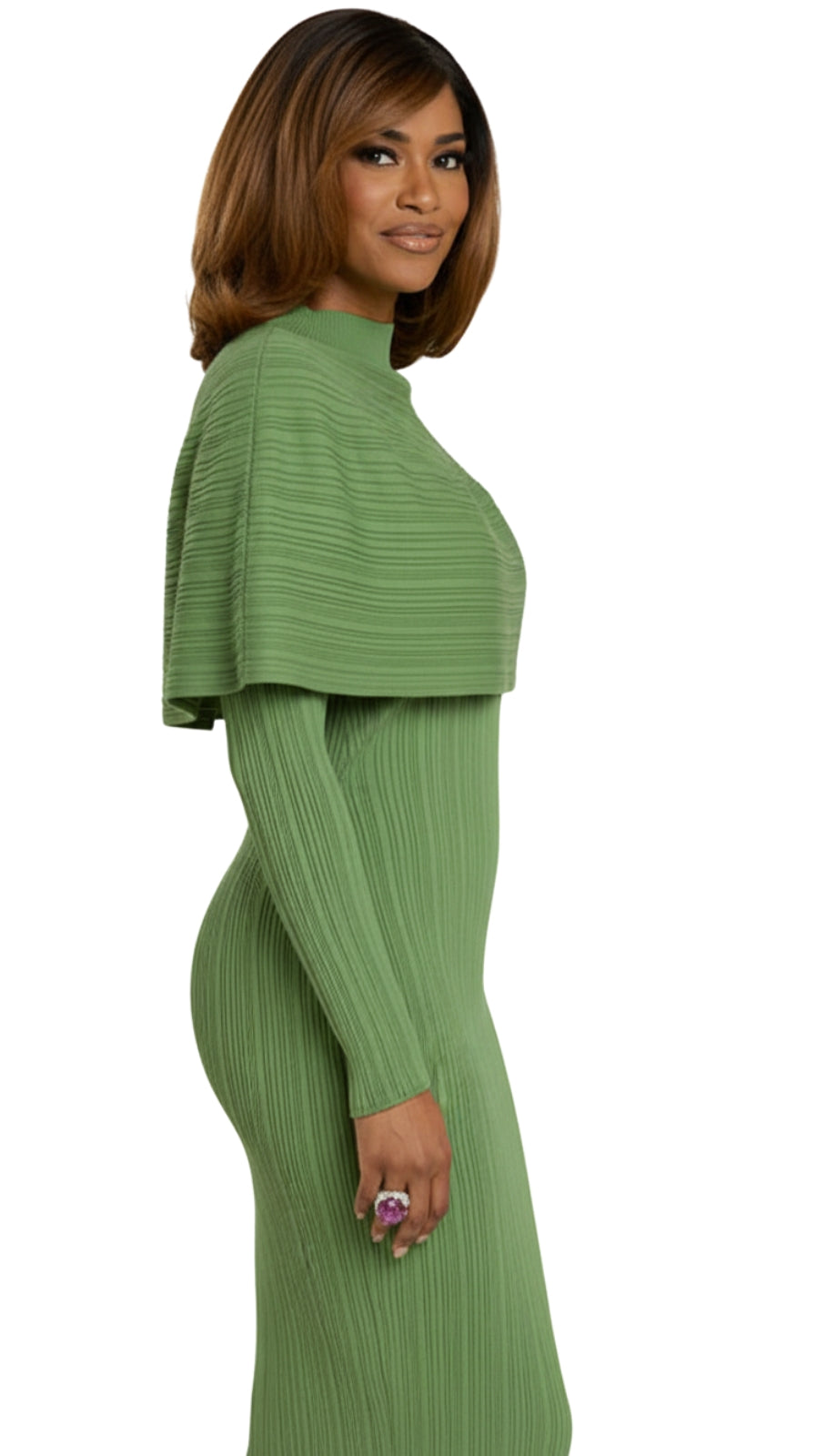 Donna Vinci 13444-SGE-QS Church Dress