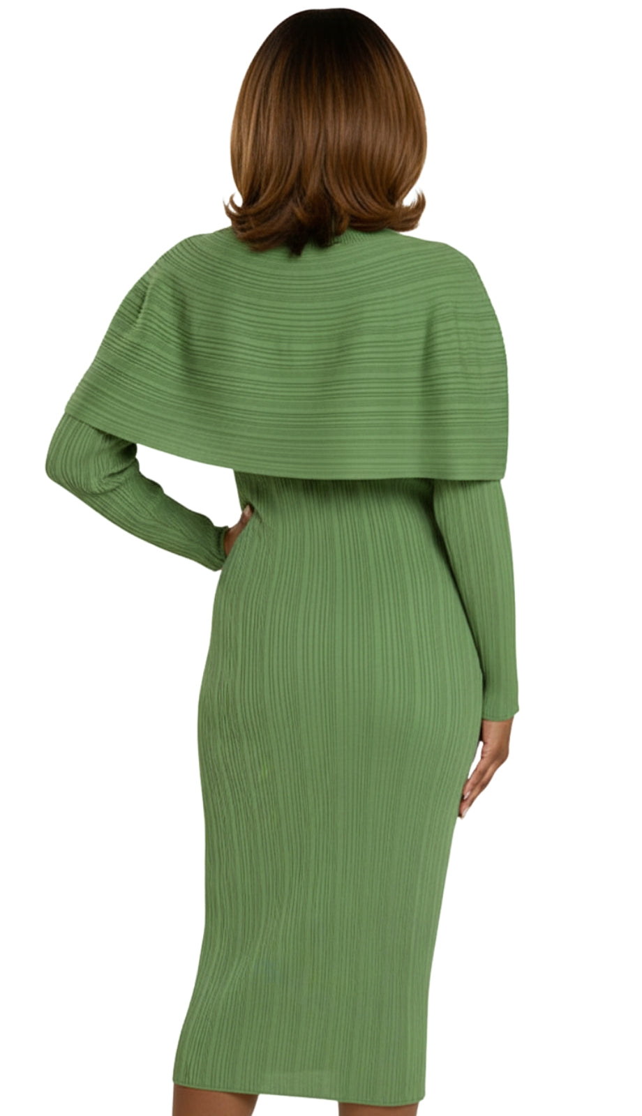 Donna Vinci 13444-SGE-QS Church Dress