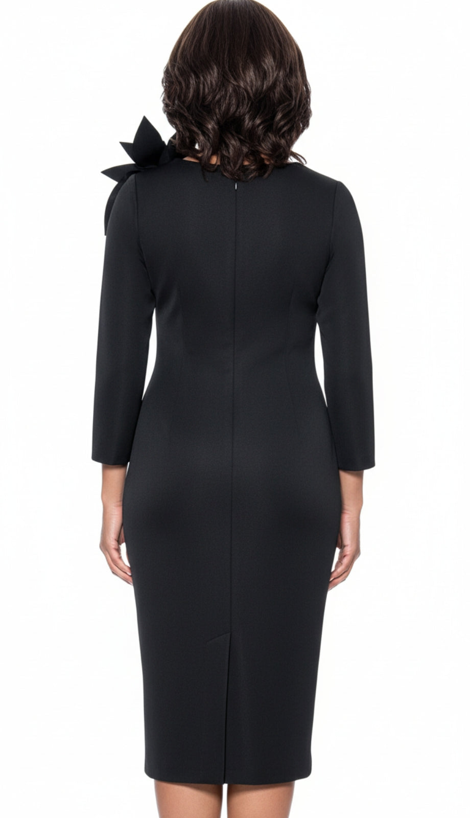 Nubiano 1441-BLK-IH Church Dress