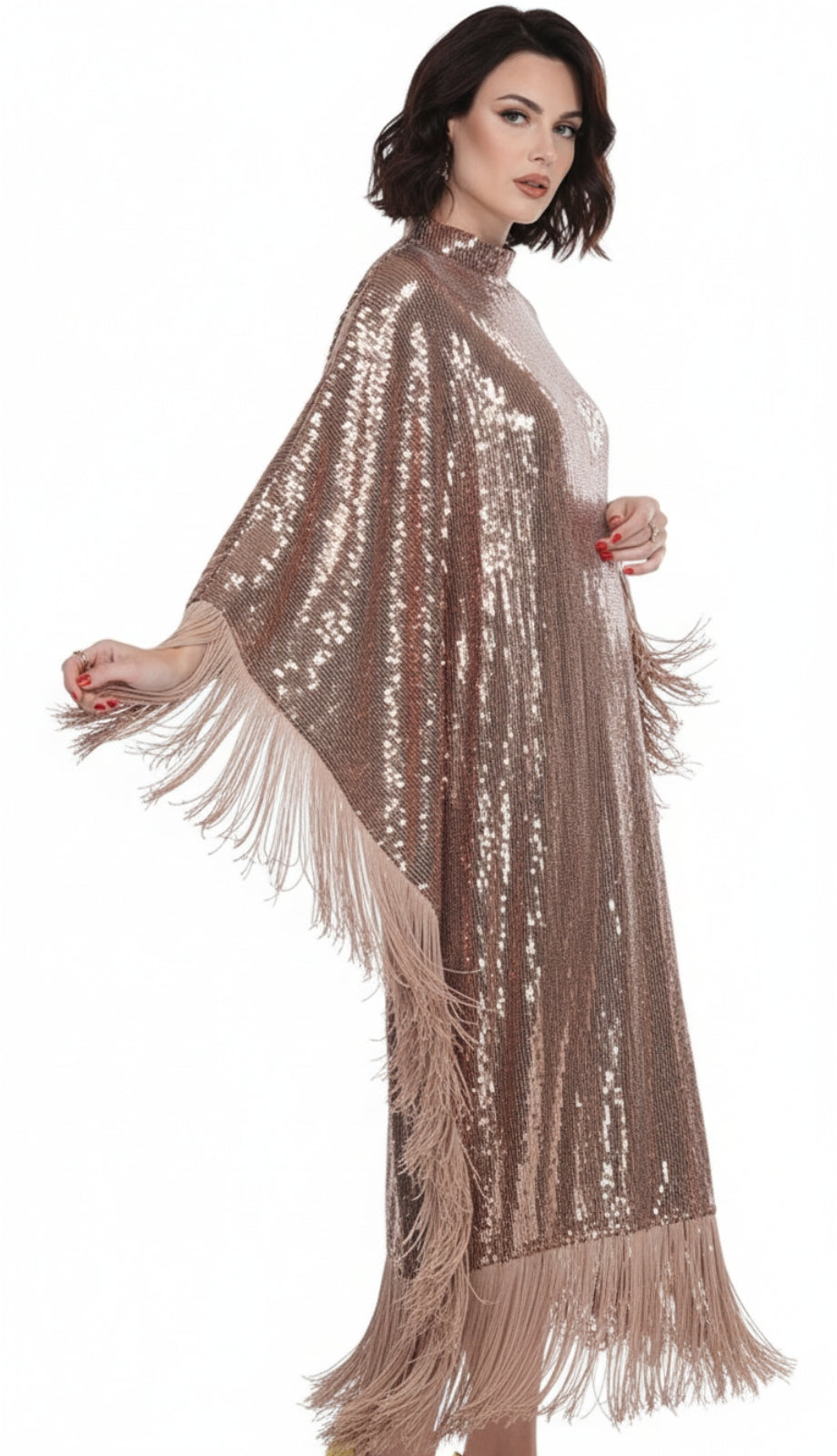 Love the Queen 17493-RSG Dress
