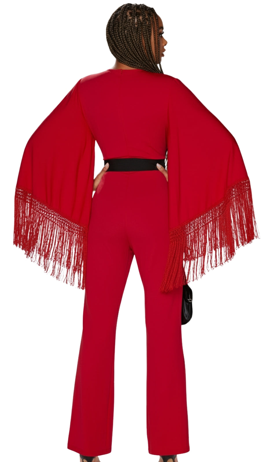 Love the Queen 17523-RED Jumpsuit