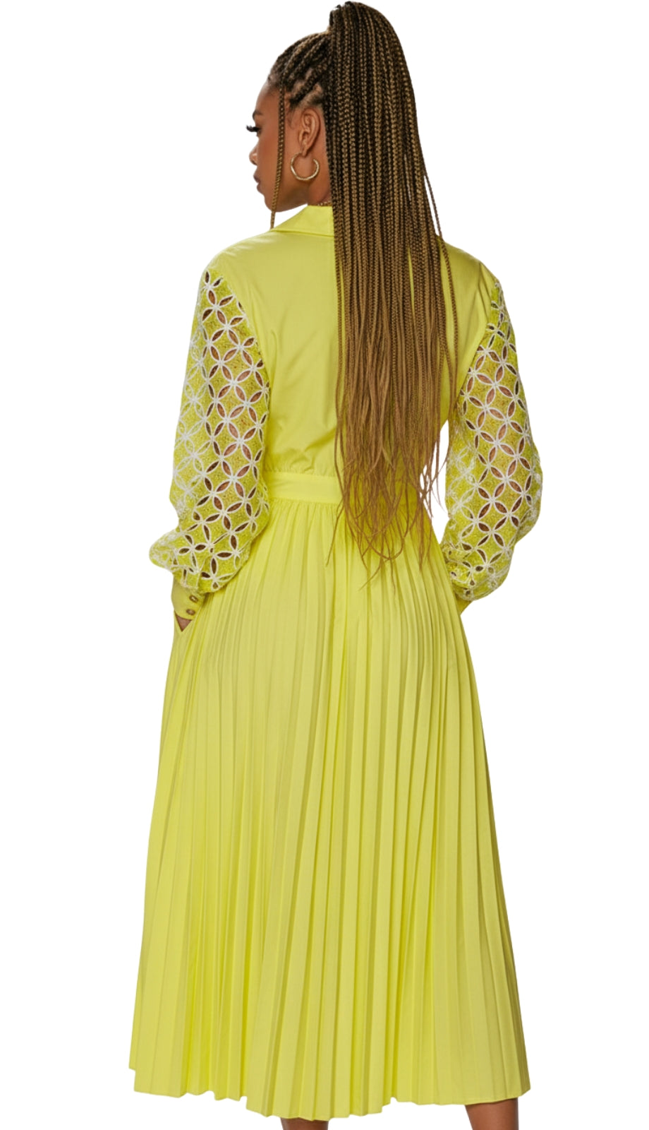 Love the Queen 17526-LMN Dress