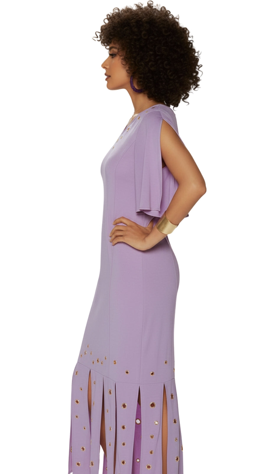 Love the Queen 17537-LAV Dress