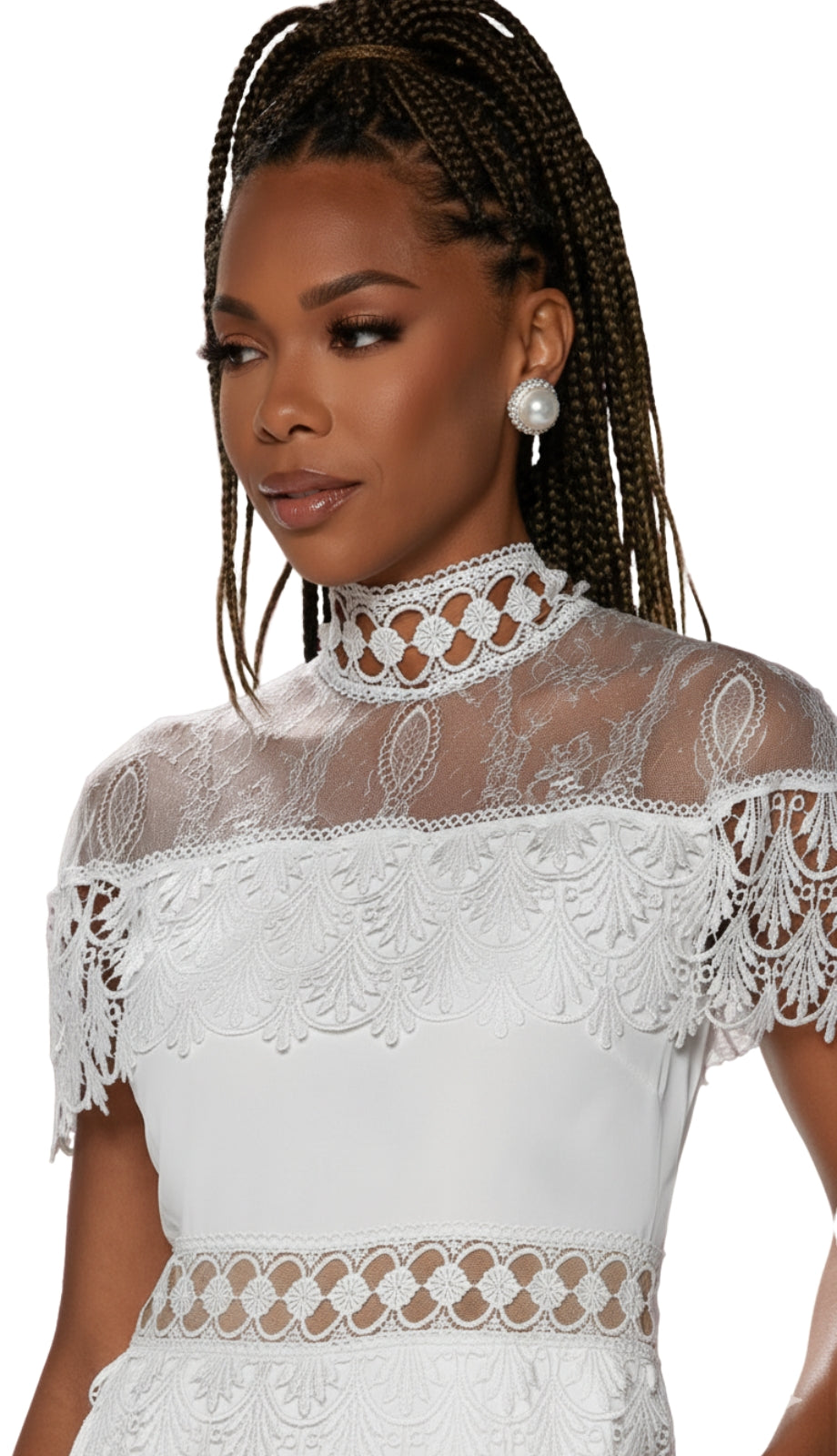Love the Queen 17541-WHT Jumpsuit