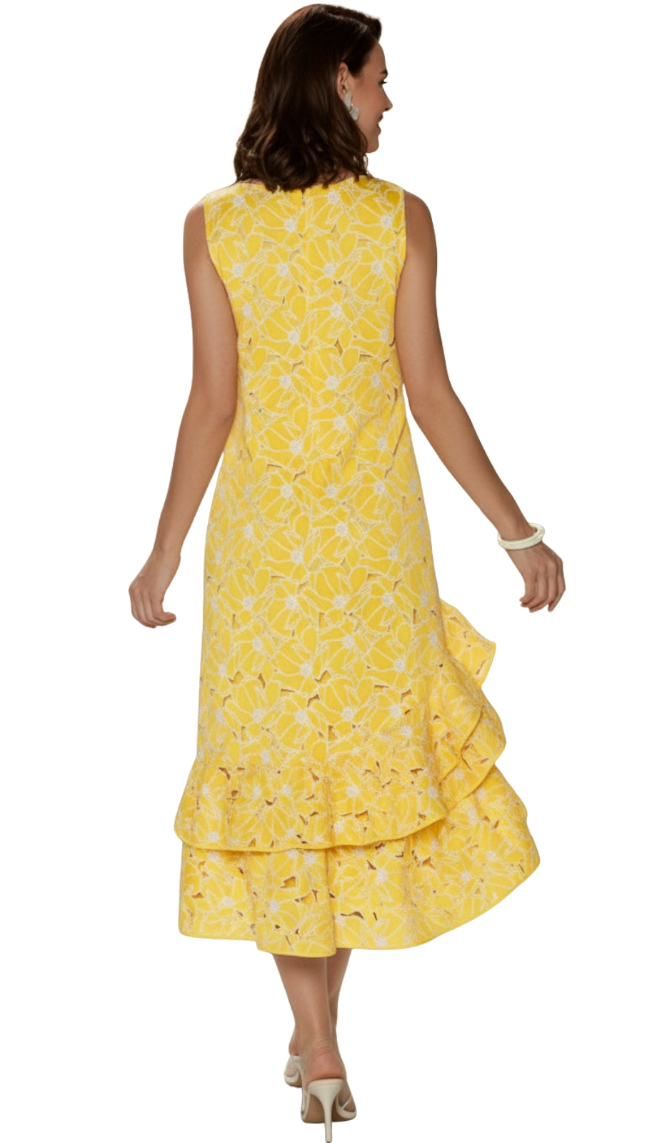 Love the Queen 17562-YEL Dress