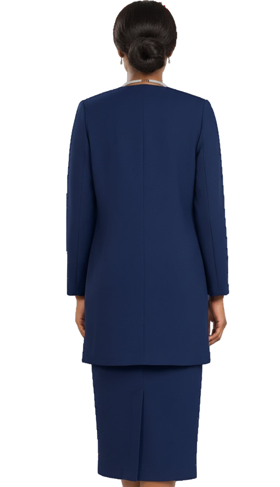 Ben Marc 2296-NVY Church Usher Suit