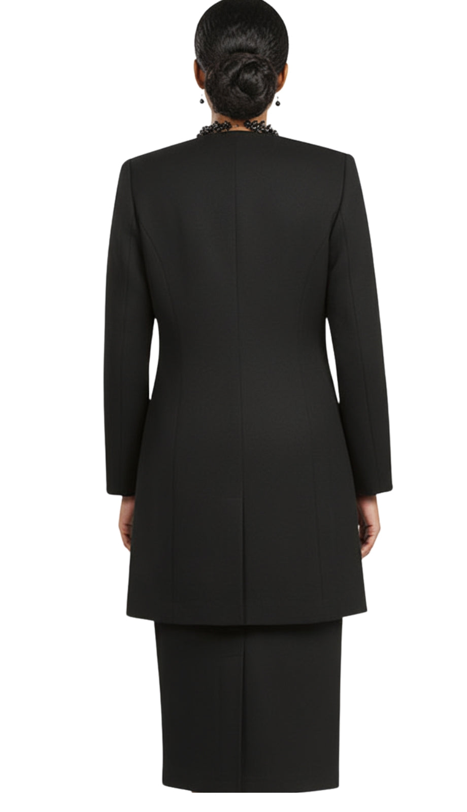 Ben Marc 2296-BLK Usher Church Suit