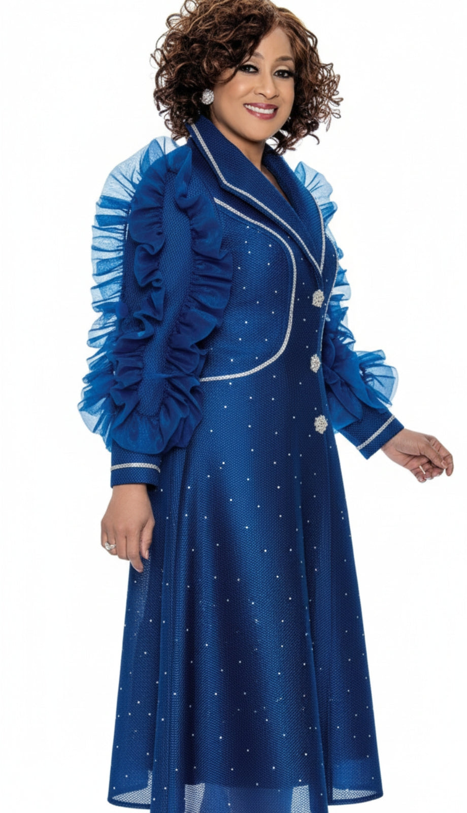 Dorinda Clark Cole 309041-RYL-QS Church Dress