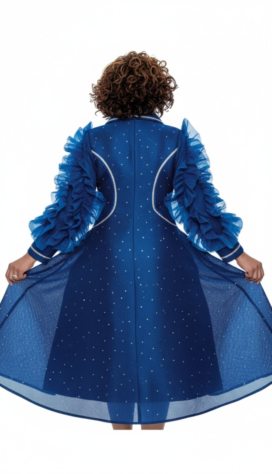 Dorinda Clark Cole 309041-RYL-QS Church Dress