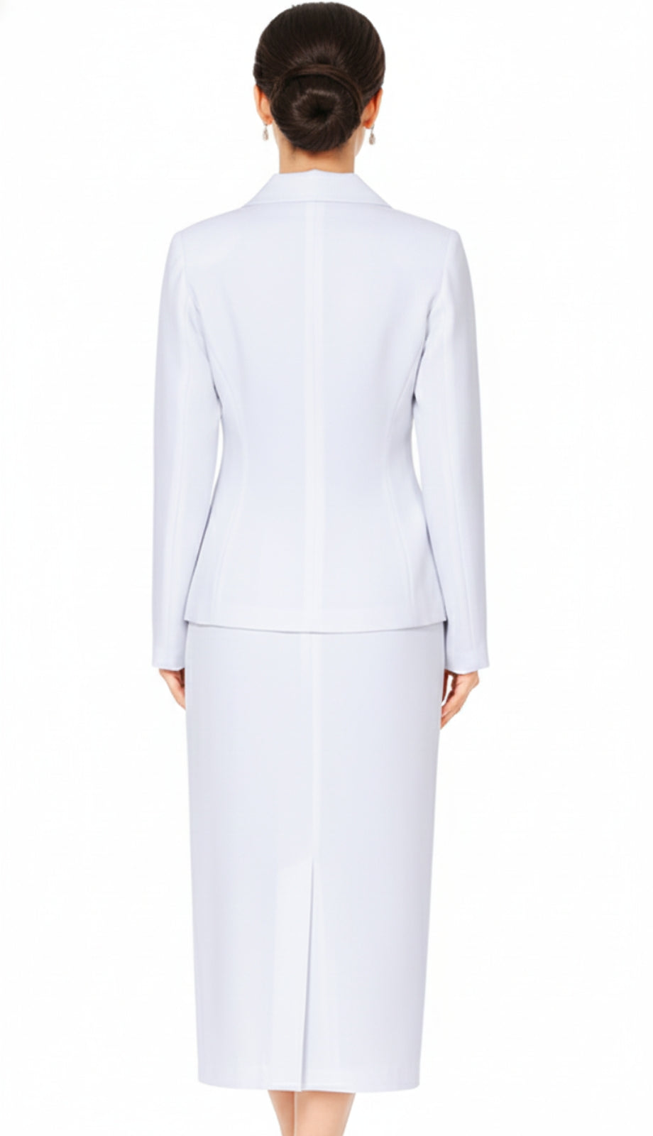 Nina Massini 3288-WHT-CO Church Suit