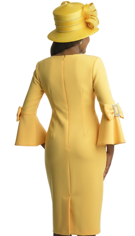 Lily And Taylor 4154-YLW Church Dress