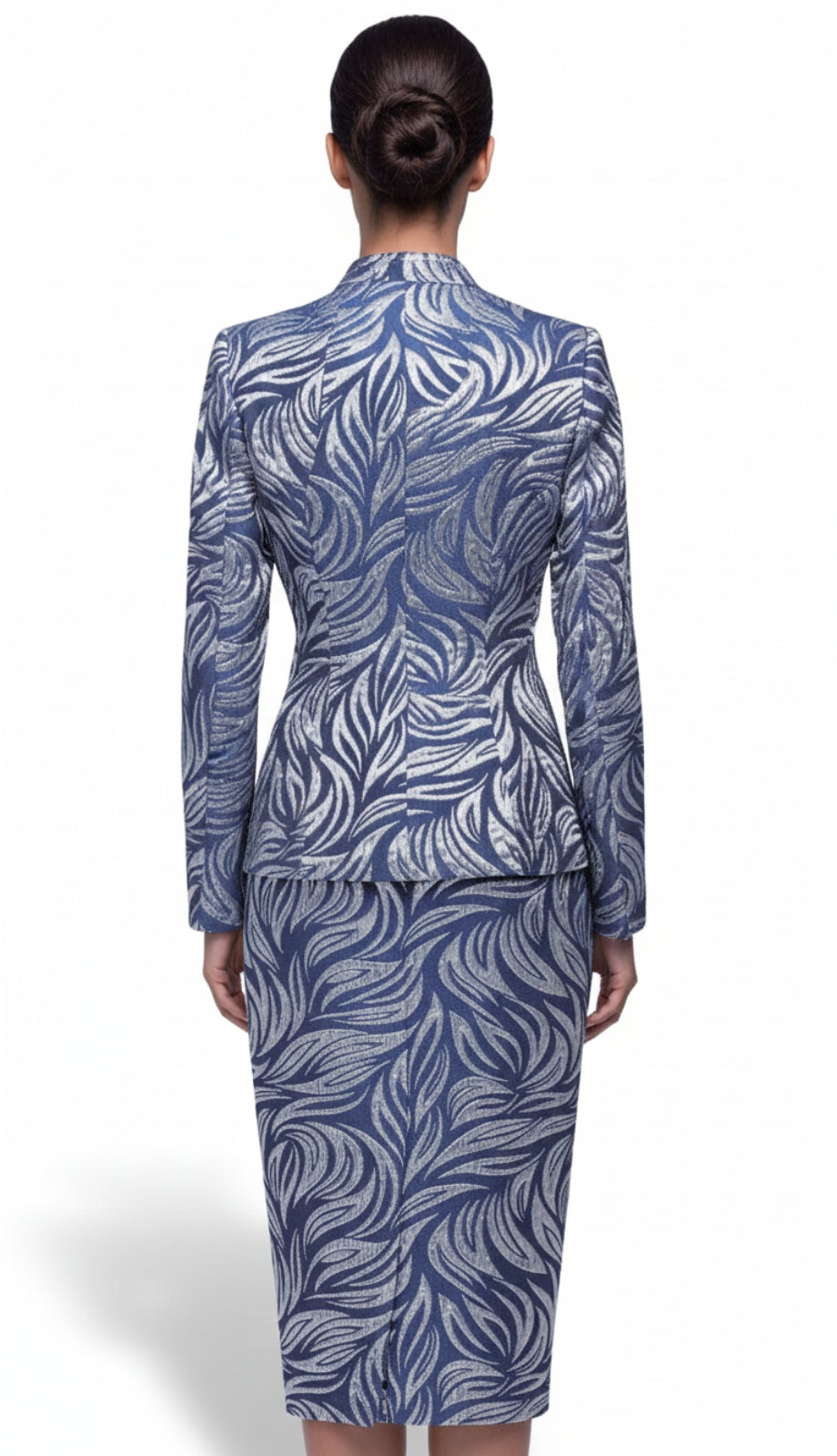 Serafina 4385-NVY Church Suit