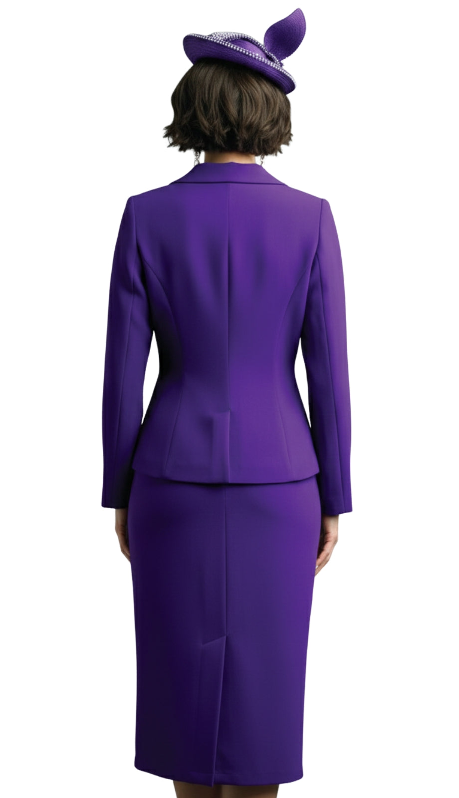 Lily And Taylor 4529-PUR Church Suit