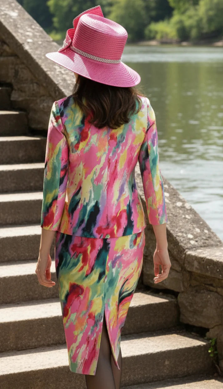 Lily And Taylor 4833-FU Church Hat