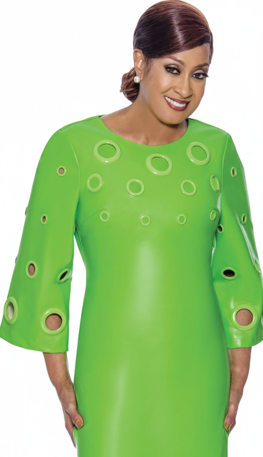 Church Dress 4951-GRN-IH Dorinda Clark Cole