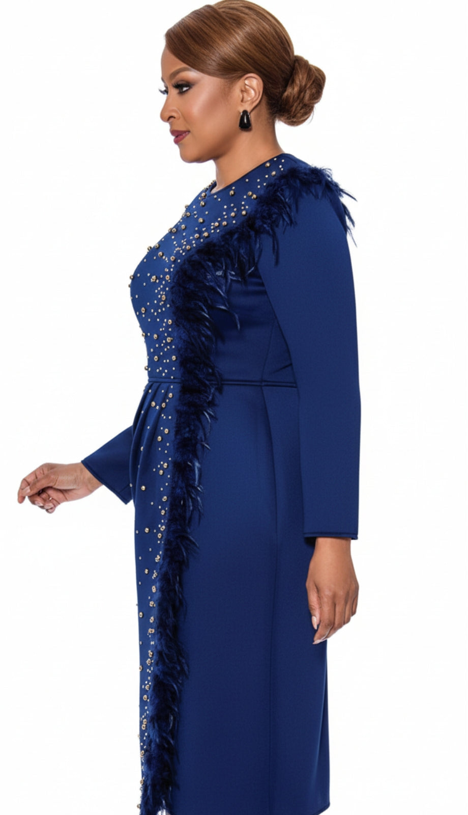 Dorinda Clark Cole 5151-QS Church Dress
