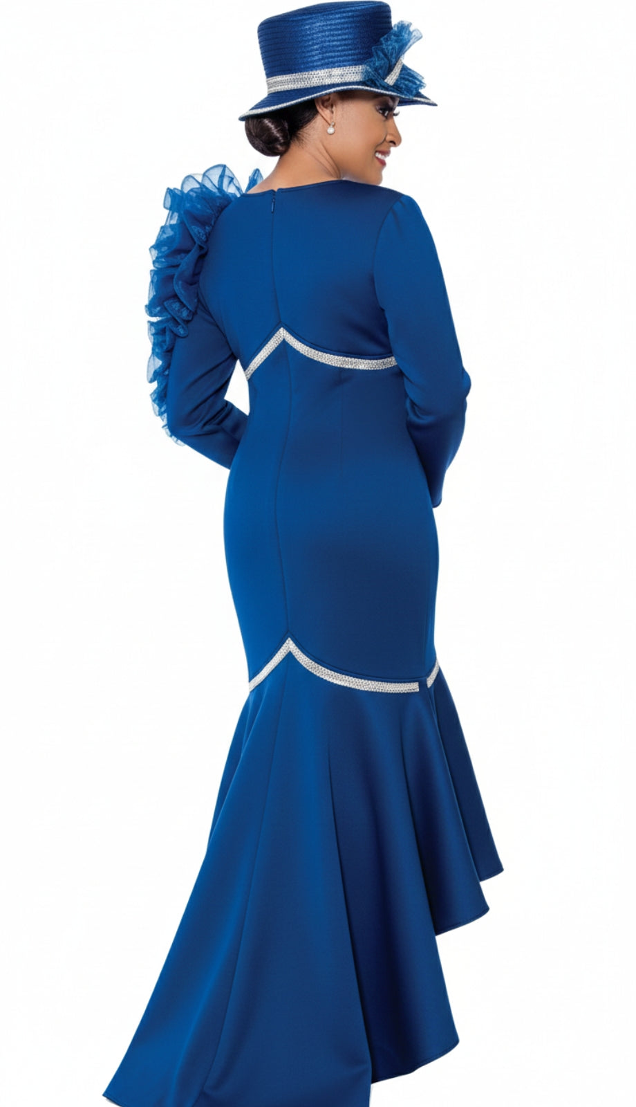 Dorinda Clark Cole 5481-RYL-QS Church Dress