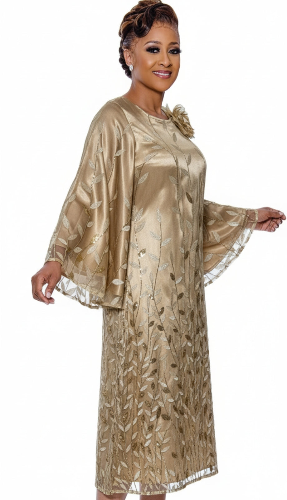 Dorinda Clark Cole 5511-CHM-QS Church Dress