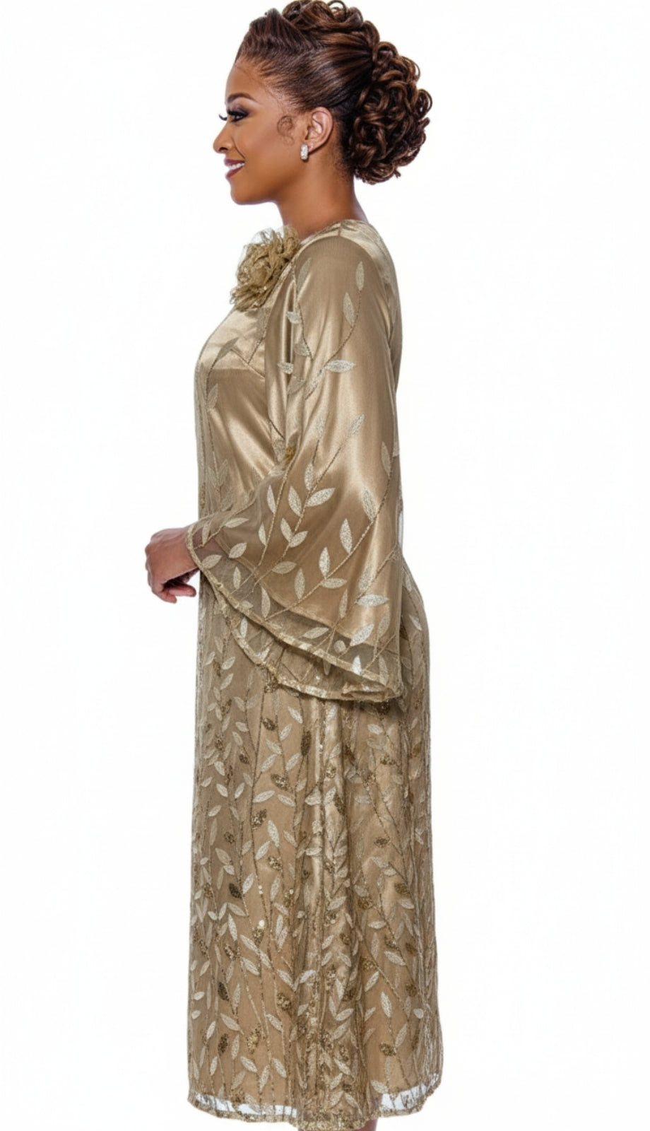 Dorinda Clark Cole 5511-CHM-QS Church Dress