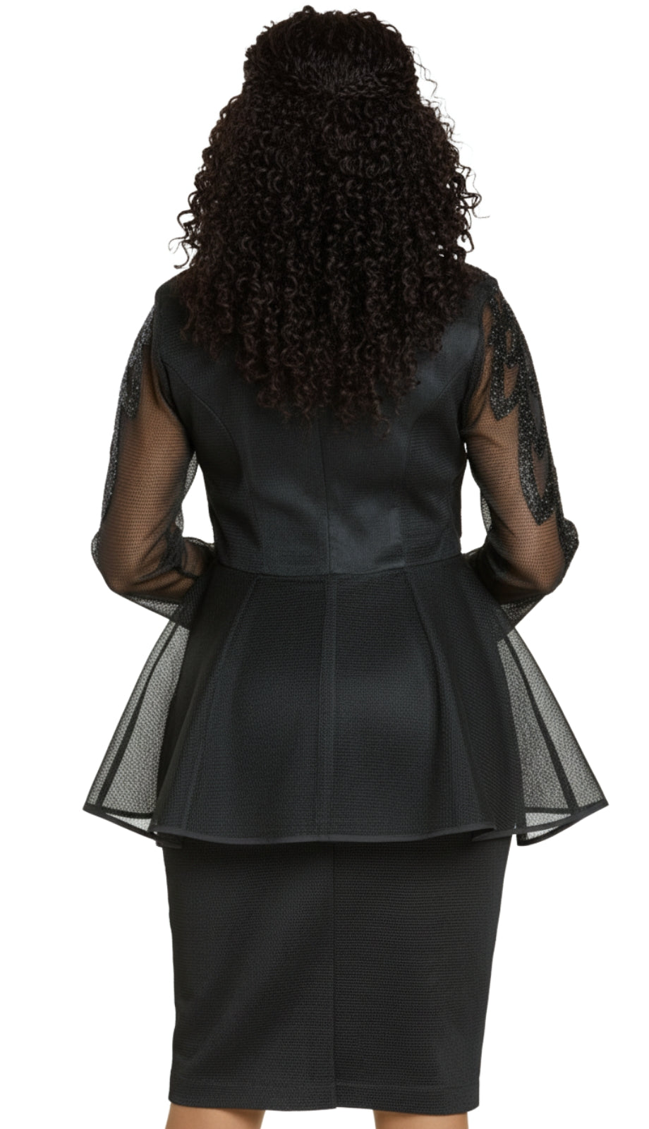 Donna Vinci 5865-BLK Church Suit