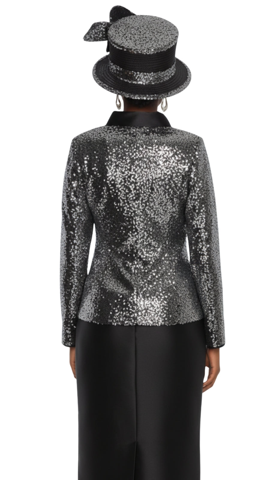 Champagne Italy 5919-SIL Church Jacket Dress