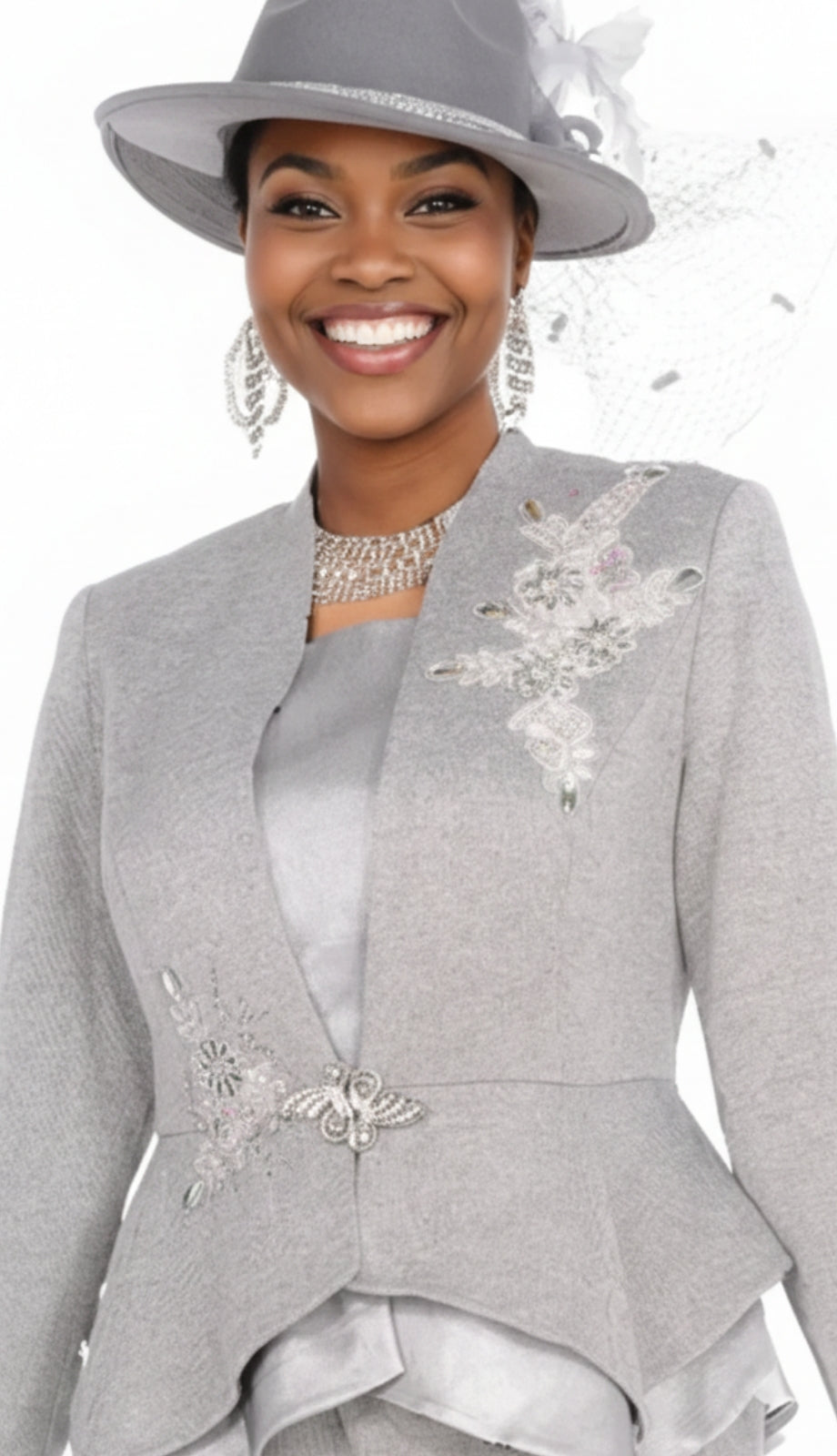 Champagne Italy 5959-H Church Hat