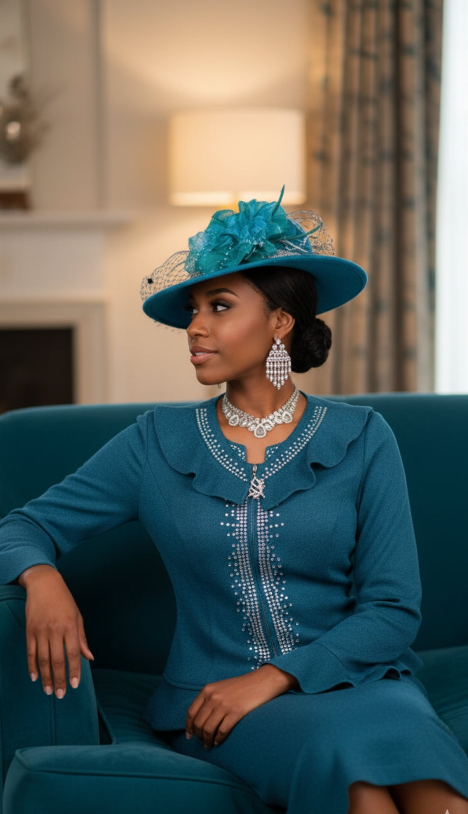 Champagne Italy 5960 Church Suit