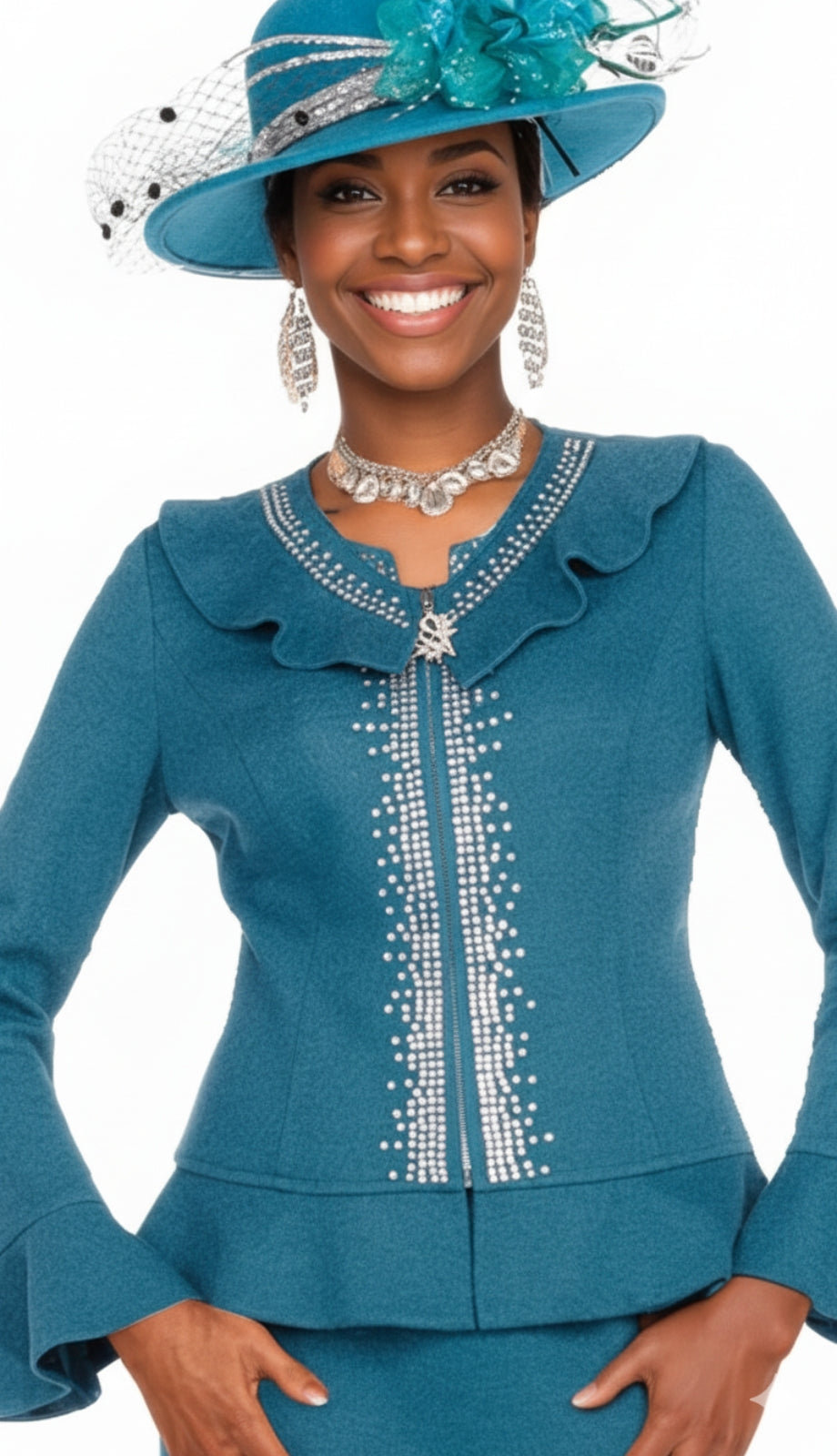 Champagne Italy 5960 Church Suit