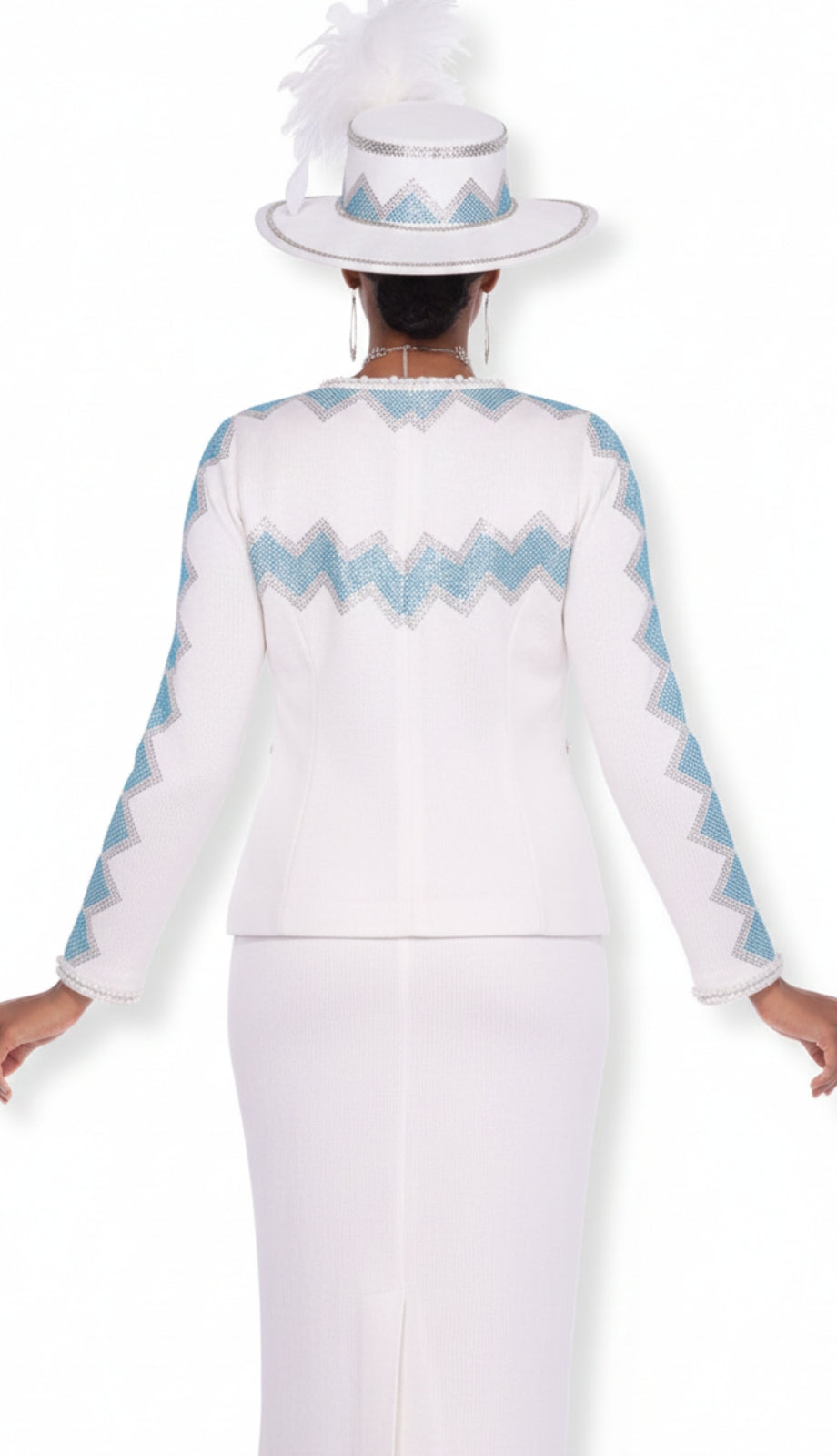 Elite Champagne 5962-OFW Church Suit