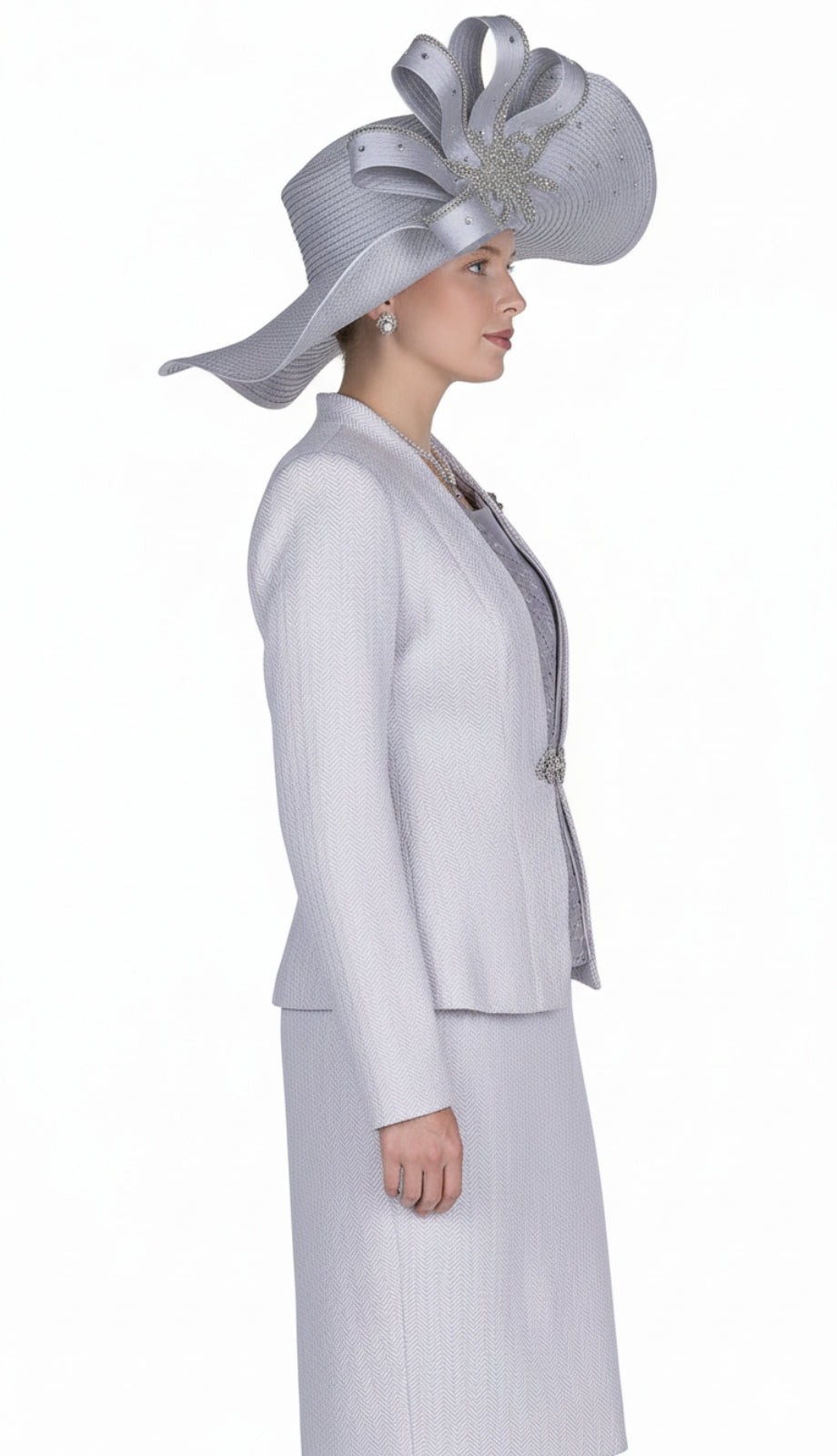 Champagne Italy 6009-LTG Mens Church Suit