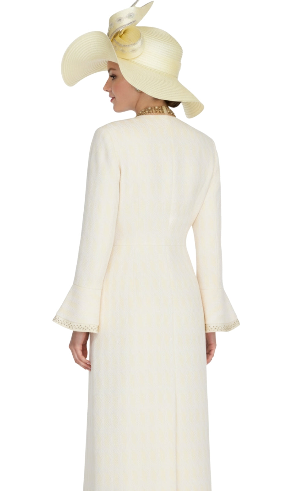Elite Champagne 6052-YLW Church Jacket Dress