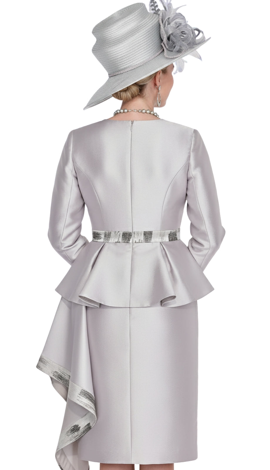 Elite Champagne 6071-SIL-CO Jacket Dress