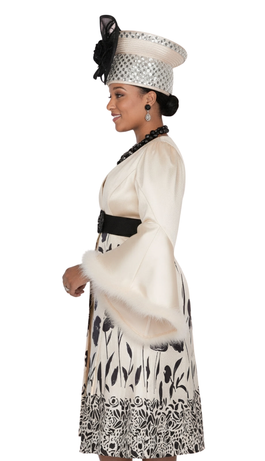 Elite Champagne 6073-YLW Jacket Dress
