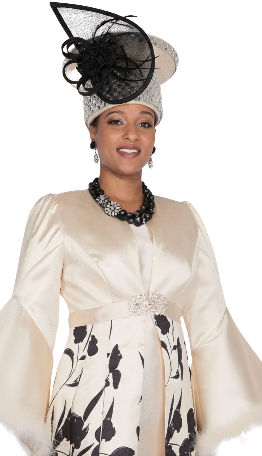 Elite Champagne 6073-YLW Jacket Dress