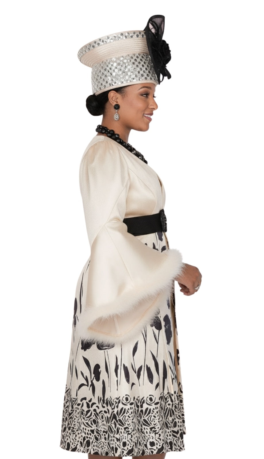 Elite Champagne 6073-YLW Jacket Dress