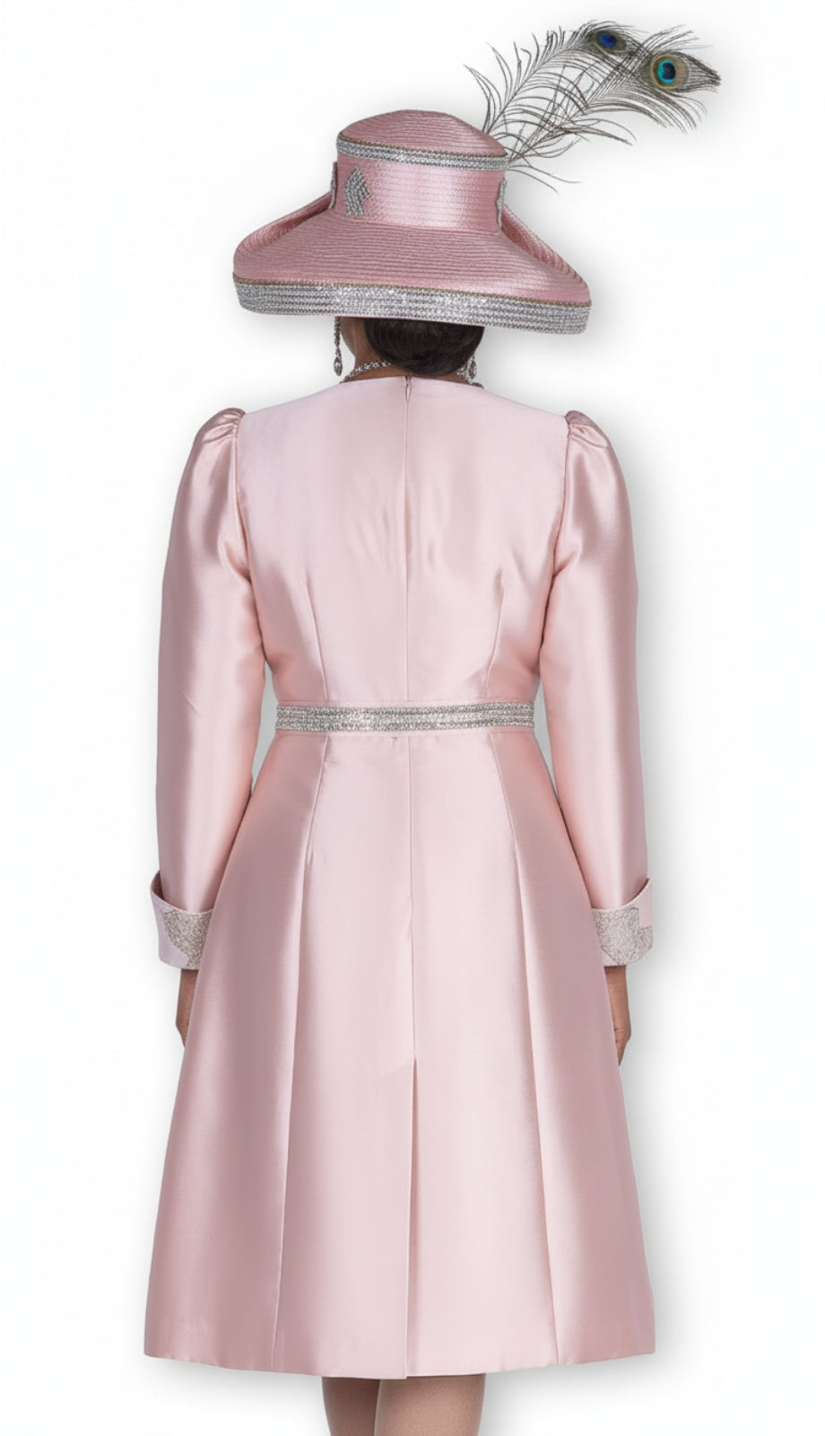 Champagne Italy 6109-PWG Church Dress