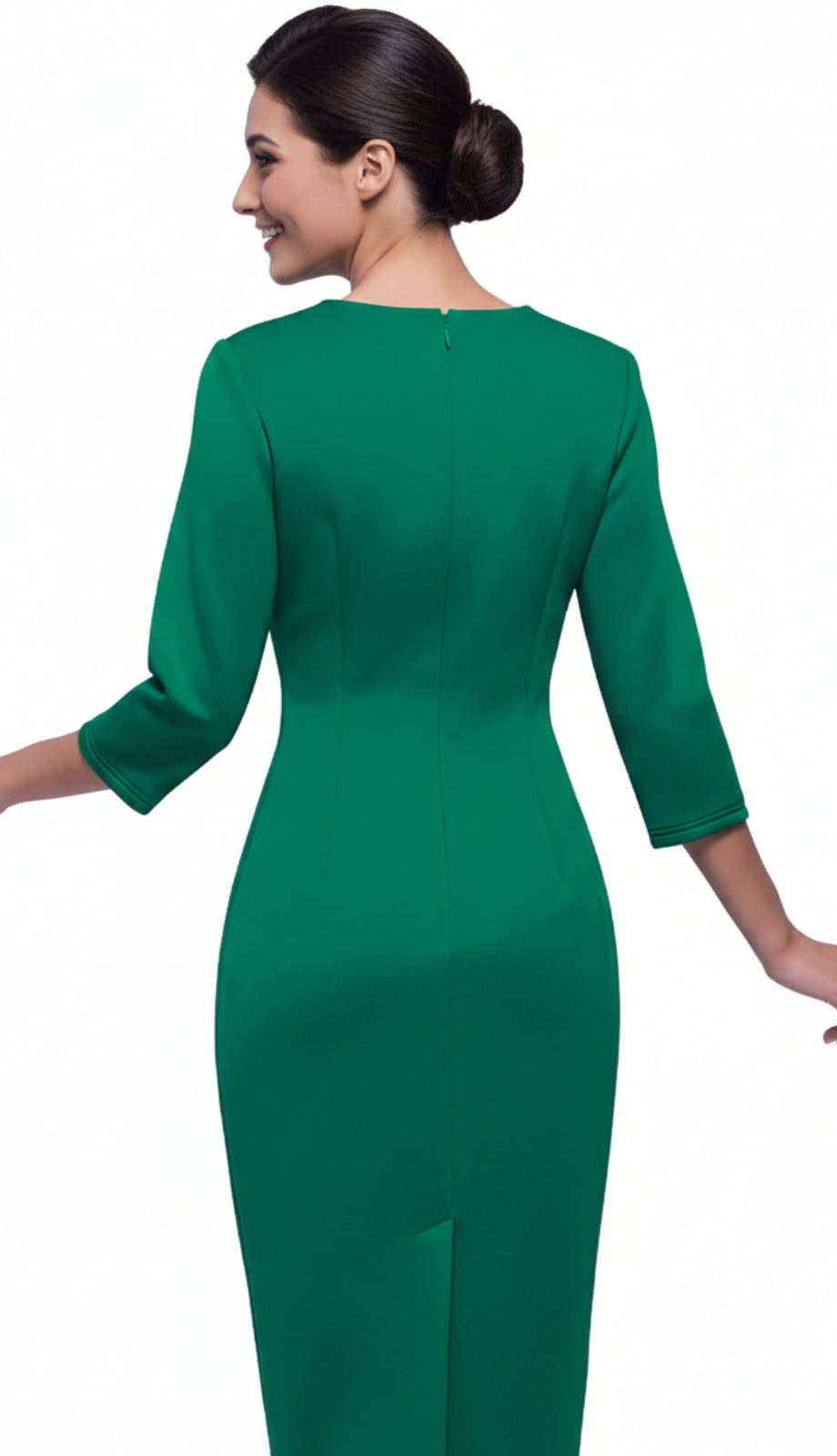 Serafina 6416-GRN Church Dress